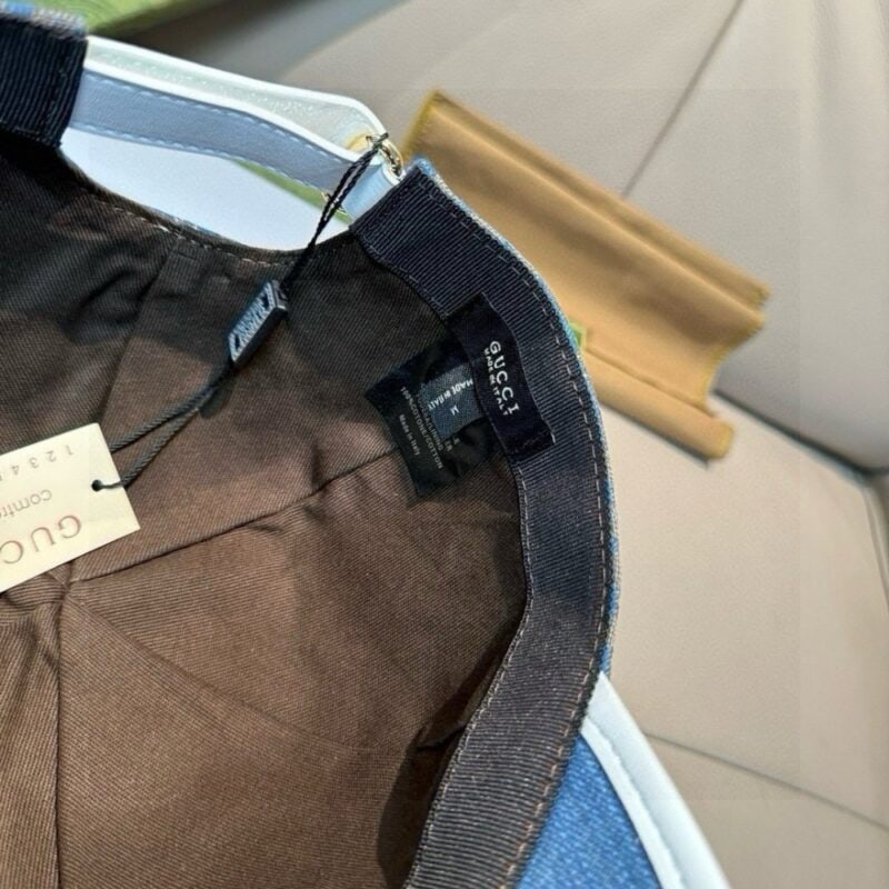 【AT11967】グッチ クラシックなダブルGロゴ デニムベースボールキャップ | Gucci