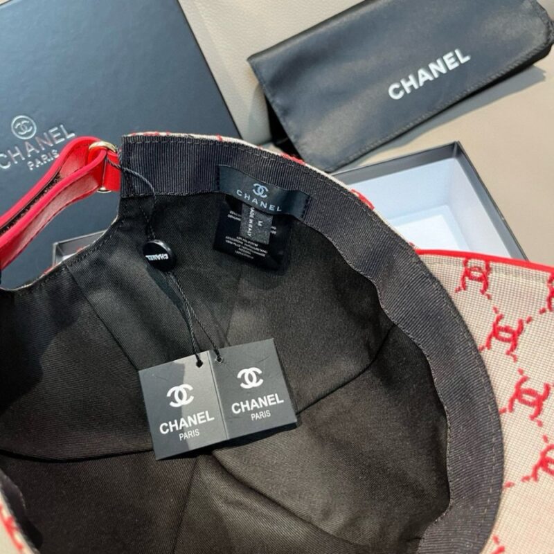 【AT11969】クラシックなダブルCロゴ入りジャカードベースボールキャップ | Chanel
