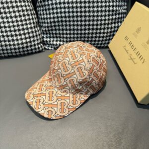 【AT11972】バーバリーのクラシックなTBプリントベースボールキャップ - エレガントな都市のファッションアクセサリー | Burberry London