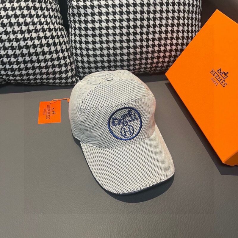 【AT11975】エルメス(Hermès) 高級キャンバス野球帽 - フランスの伝統とモダンなエレガンスを融合 | Hermès Paris