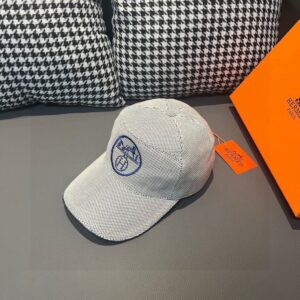 【AT11975】エルメス(Hermès) 高級キャンバス野球帽 - フランスの伝統とモダンなエレガンスを融合 | Hermès Paris