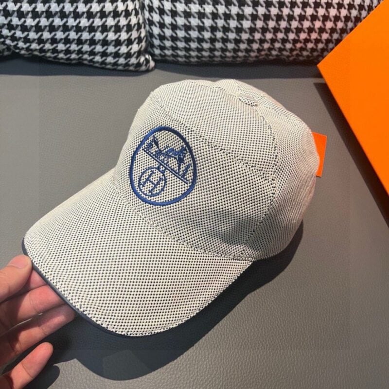 【AT11975】エルメス(Hermès) 高級キャンバス野球帽 - フランスの伝統とモダンなエレガンスを融合 | Hermès Paris