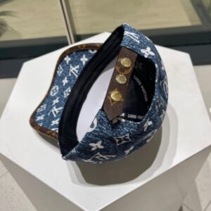 【AT11984】ルイ・ヴィトンのモノグラムデニムベースボールキャップ | LV
