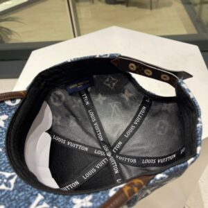 【AT11984】ルイ・ヴィトンのモノグラムデニムベースボールキャップ | LV