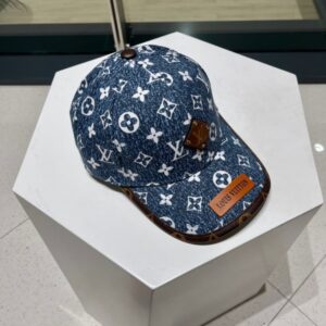 【AT11984】ルイ・ヴィトンのモノグラムデニムベースボールキャップ | LV