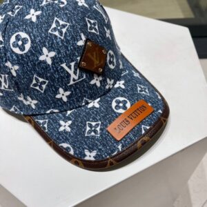 【AT11984】ルイ・ヴィトンのモノグラムデニムベースボールキャップ | LV