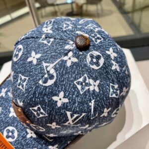 【AT11984】ルイ・ヴィトンのモノグラムデニムベースボールキャップ | LV