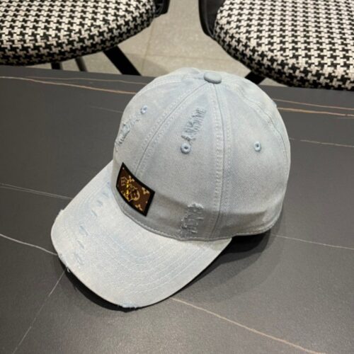 【AT12002】ルイ・ヴィトン2025年春夏コレクションの高級氷河ホワイトベースボールキャップ | Louis Vuitton Paris