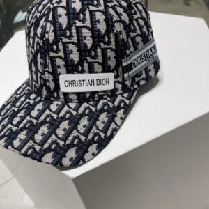 【AT12007】ディオールDiorクラシックプリントキャップ - 高級ファッション美学を演出 | Dior