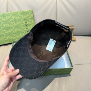 【AT12008】グッチのクラシックなベースボールキャップ - 高級感と都会のファッションアイテム | Gucci