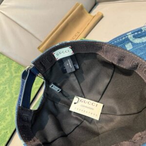 【AT12013】グッチ デニムキャップ - 都会のファッションシーンを新たな流れに変える | Gucci