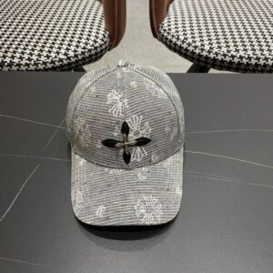【AT12021】Chrome Hearts ヴィンテージ 十字架 メタルバッジ ベースボールキャップ | Chrome Hearts