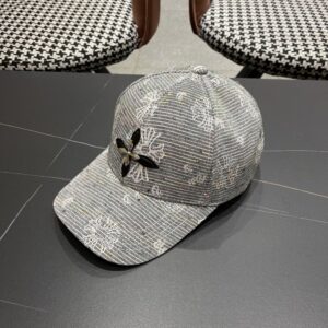 【AT12021】Chrome Hearts ヴィンテージ 十字架 メタルバッジ ベースボールキャップ | Chrome Hearts