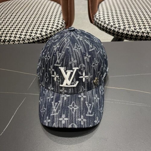 【AT12032】ルイ・ヴィトン刺繍入り野球帽 - ラグジュアリーなファッションアクセサリー | Louis Vuitton Paris