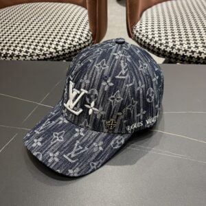 【AT12032】ルイ・ヴィトン刺繍入り野球帽 - ラグジュアリーなファッションアクセサリー | Louis Vuitton Paris