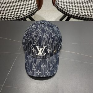 【AT12032】ルイ・ヴィトン刺繍入り野球帽 - ラグジュアリーなファッションアクセサリー | Louis Vuitton Paris