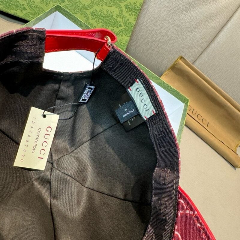 【AT12048】グッチGucci高級野球帽、シルクスクリーン クラシックロゴ ワインレッド 超快適 ファッショナブル ストリートスタイルにおすすめ | Gucci Firenze