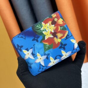 【AT13387】ルイ・ヴィトンのスリムウォレット Monogram Surfin'コーティングキャンバス | Louis Vuitton Paris