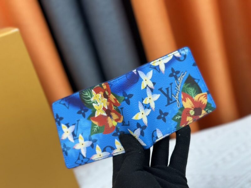 【AT13387】ルイ・ヴィトンのスリムウォレット Monogram Surfin'コーティングキャンバス | Louis Vuitton Paris