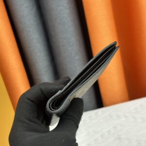 【AT13391】ルイヴィトン Monogram Macassarキャンバスウォレット、ブラック天然牛革仕上げ、優雅な男性向け小型ウォレット | Louis Vuitton Paris