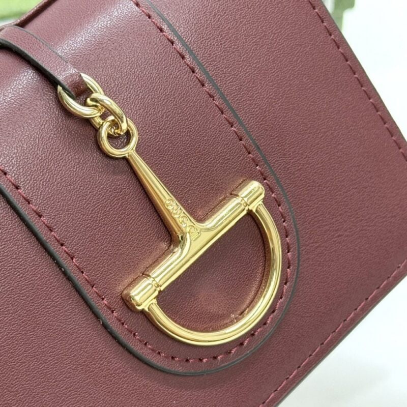 【AT13398】グッチクラシック馬蹄バックルウォレット | Gucci Firenze