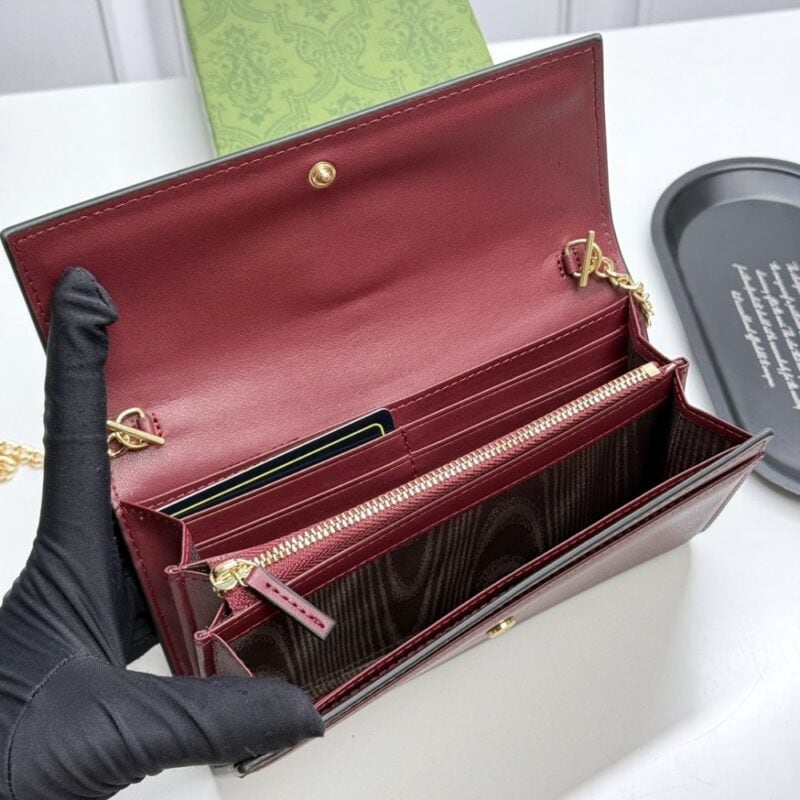 【AT13400】グッチの高級レザーウォレット、洗練されたデザインで最高品質を演出！ | Gucci Italy