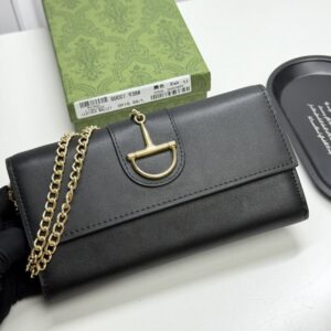 【AT13401】グッチのクラシックな馬ビット飾り長財布 - 贅沢な輸入牛革素材と高級感 | Gucci Firenze