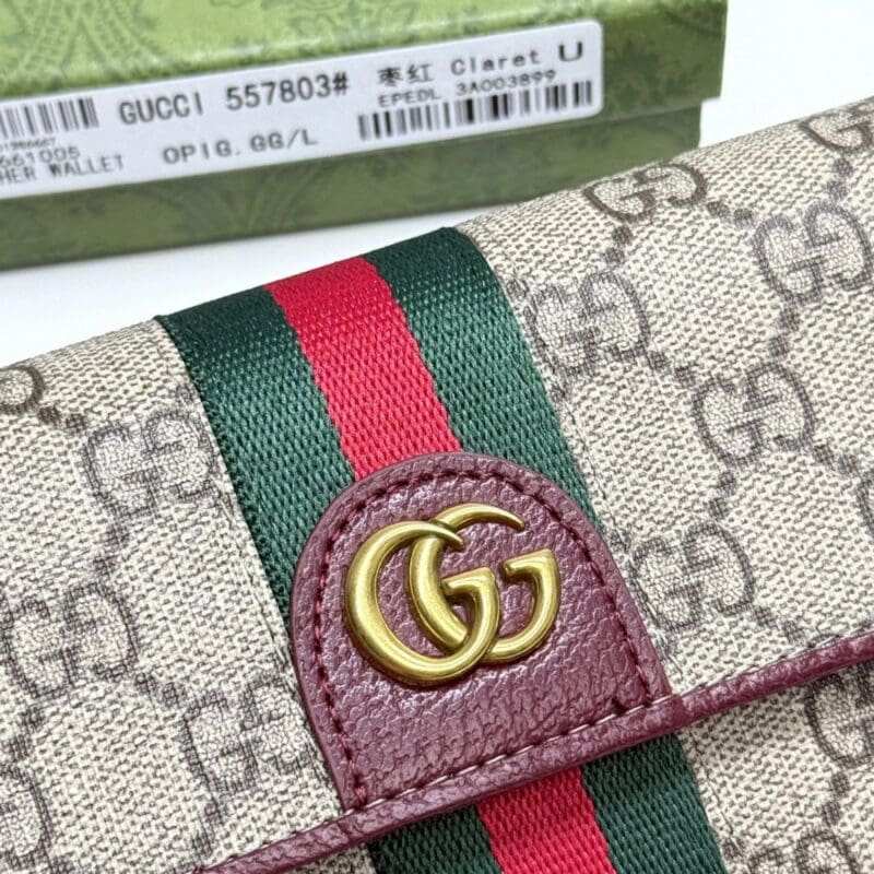 【AT13402】グッチGGモノグラム長財布 - クラシックな織りテープと最上級カーフスキン素材 | Gucci Firenze