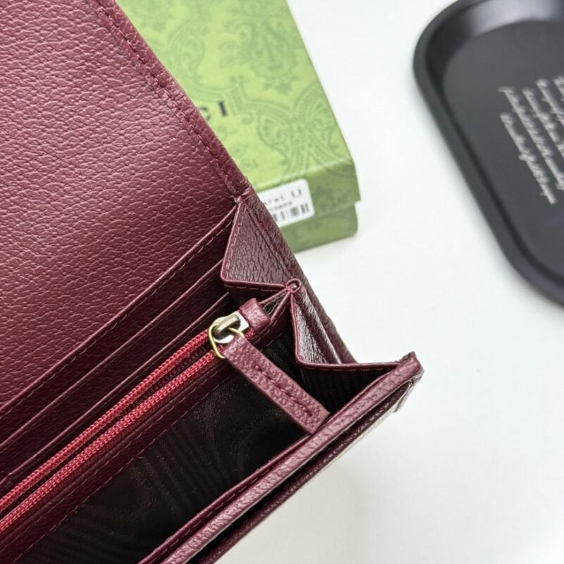 【AT13402】グッチGGモノグラム長財布 - クラシックな織りテープと最上級カーフスキン素材 | Gucci Firenze