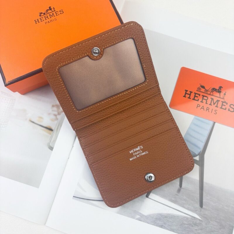 【AT13418】エルメスのラグジュアリートゴ牛革財布、豪華でエレガントなファッションアクセサリー | Hermes