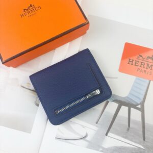 【AT13419】ヘルメス(Hermès)のトゴレザー財布 - 上質な海軍青色と贅沢さが融合 | Hermes Paris