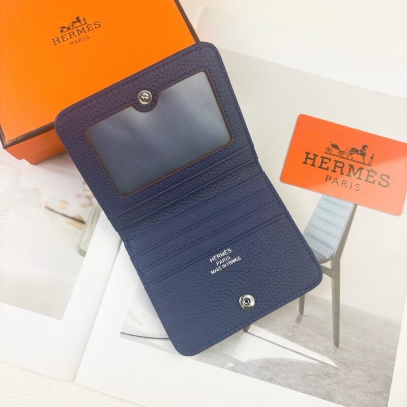 【AT13419】ヘルメス(Hermès)のトゴレザー財布 - 上質な海軍青色と贅沢さが融合 | Hermes Paris