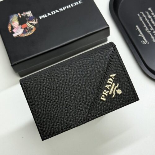 【AT13424】プラダのエレガントで贅沢な名刺入れ。ビジネスエリート必見！ | Prada Italy