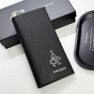 【AT13430】プラダPrada：高級牛革財布、洗練された品味と実用性の融合 | Prada Italy