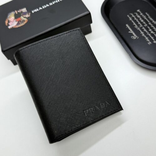 【AT13447】プラダ（Prada）カードケース - 高級革素材、シンプルデザイン、都市のエリートにふさわしい | Prada