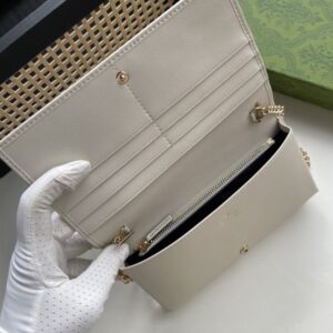 【AT13515】グッチクラシック1961シリーズサプリームキャンバス&牛革折りたたみ財布 | Gucci Italy