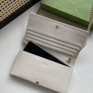 【AT13515】グッチクラシック1961シリーズサプリームキャンバス&牛革折りたたみ財布 | Gucci Italy