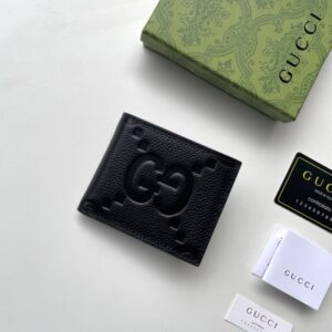 【AT13521】Gucciグッチ高級レザーカードケース Ophidiaシリーズ ブラック 牛革素材 | Gucci
