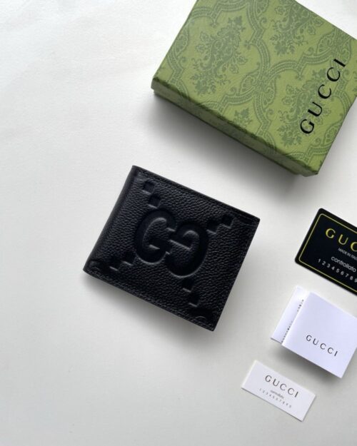 【AT13521】Gucciグッチ高級レザーカードケース Ophidiaシリーズ ブラック 牛革素材 | Gucci
