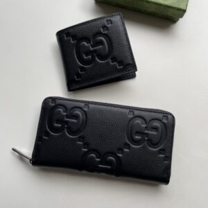 【AT13521】Gucciグッチ高級レザーカードケース Ophidiaシリーズ ブラック 牛革素材 | Gucci