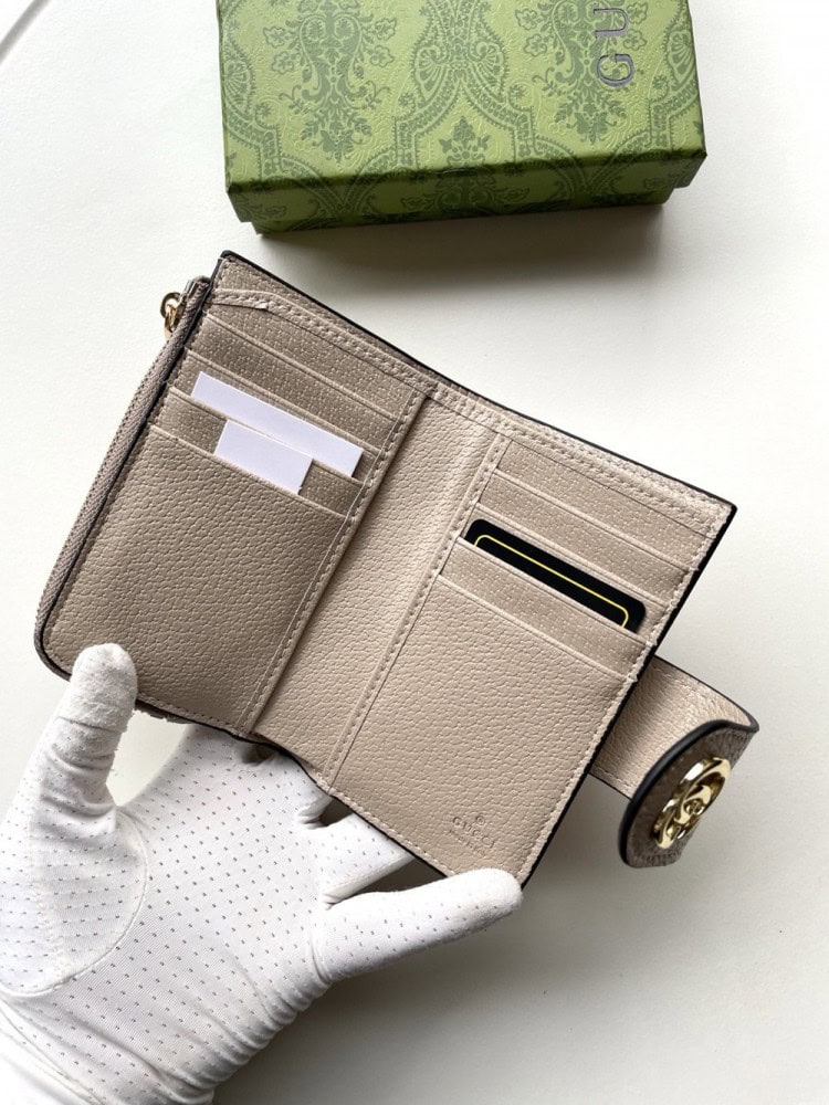 【AT13524】グッチGG Marmontシリーズカードケース-最高級エレガントデザイン-13x8.5cm | Gucci Italy