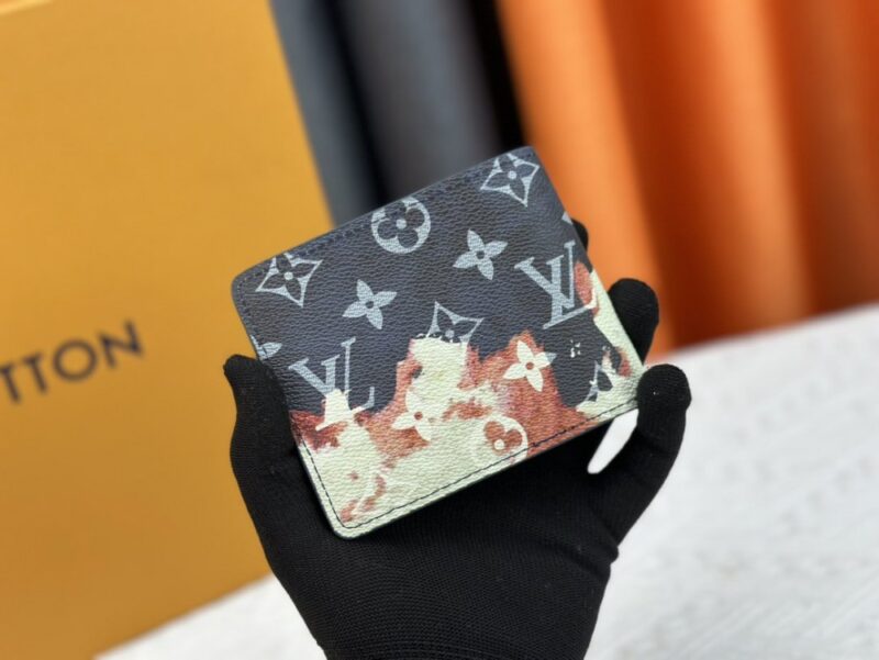 【AT13544】ルイ・ヴィトン（Louis Vuitton）ダミエ・グラフィットピクセルブラッザ財布 - グレーアート感の高級アクセサリー | Louis Vuitton Malletier