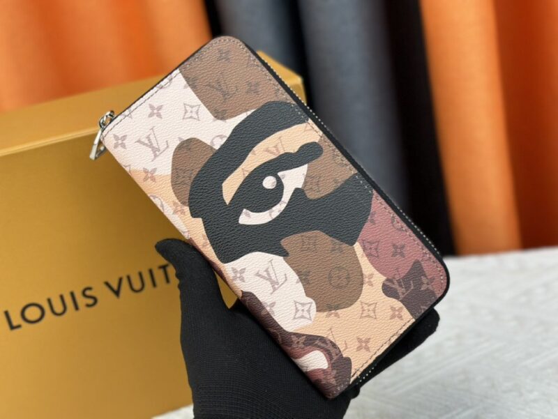 【AT13546】ルイ・ヴィトン(Louis Vuitton) Damier Graphiteメンズファスナーウォレット | Louis Vuitton Malletier