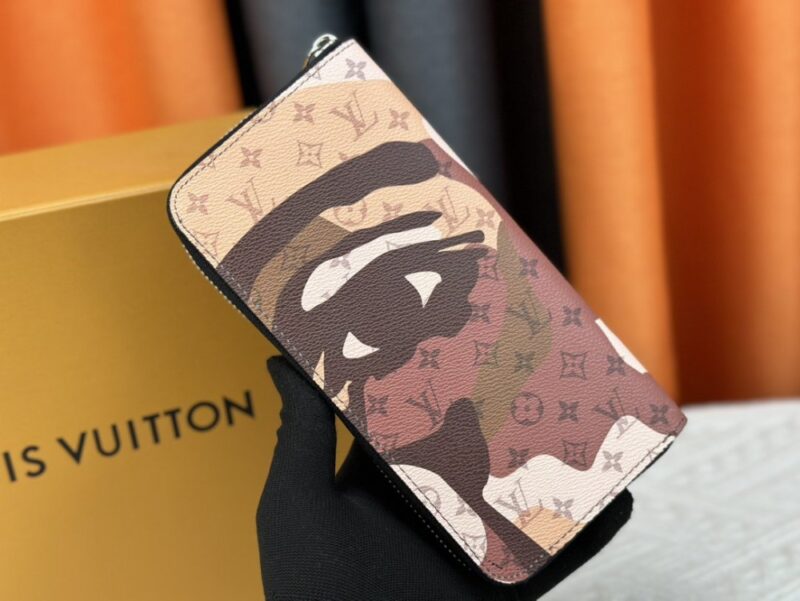 【AT13546】ルイ・ヴィトン(Louis Vuitton) Damier Graphiteメンズファスナーウォレット | Louis Vuitton Malletier