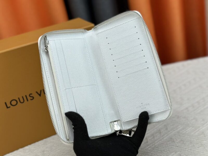 【AT13547】ルイ・ヴィトンのゴーストフェイスシリーズ財布、20×10cm、多機能カード収納、ビジネスにもカジュアルにも対応 | Louis Vuitton Paris
