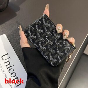 【AT13742】ゴヤールクラシックな幾何学的カードケース、軽量でコンパクト、機能性とファッション性が兼ね備えた高級アクセサリー | Goyard Paris