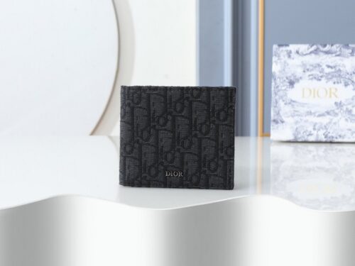 【AT13891】ディオールのObliqueプリントメンズ財布-シックで優雅なファッションアクセサリー | Dior Paris