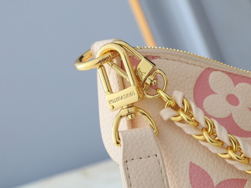 【AT13917】ルイ・ヴィトン Boulogneシリーズ ミルクティーピンクカラー チェーンストラップバッグ | LV