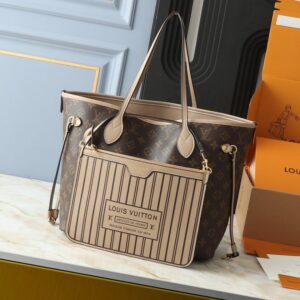 【AT13930】ルイ・ヴィトン Neverfullシリーズ ダミエアズール キャンバス ハンドバッグ | Louis Vuitton