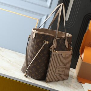 【AT13930】ルイ・ヴィトン Neverfullシリーズ ダミエアズール キャンバス ハンドバッグ | Louis Vuitton